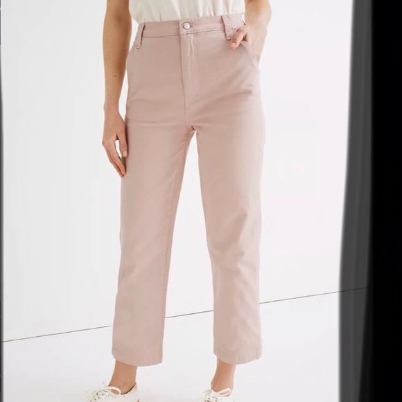 Madewell Classic Straight Pants in wisteria dove 28 - Picture 1 of 10